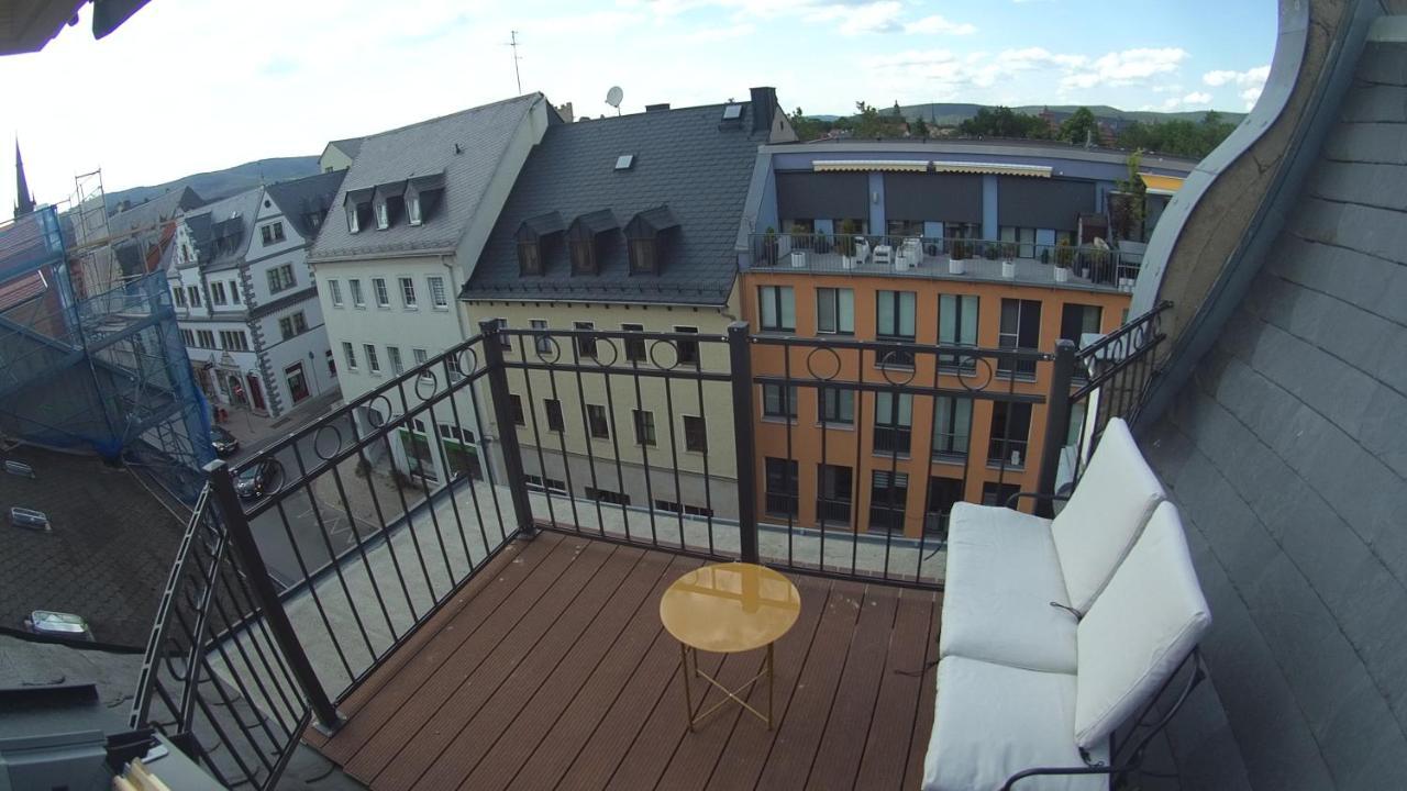 Ferienwohnung Fernblick Saalfeld Saale Exterior foto